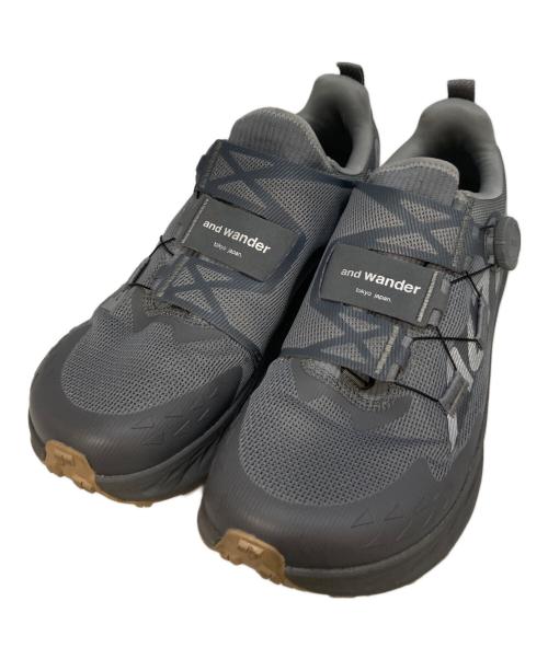 and wander（アンドワンダー）and wander (アンドワンダー) ALTRA TIMP 5 BOA グレー サイズ:44の古着・服飾アイテム