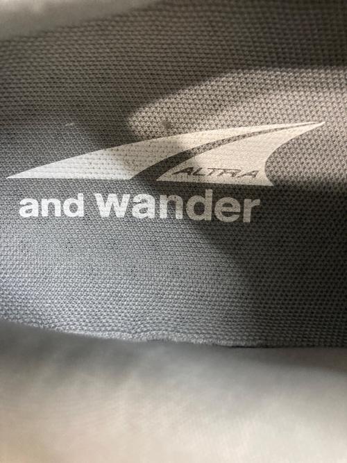 and wander（アンドワンダー）and wander (アンドワンダー) ALTRA TIMP 5 BOA グレー サイズ:44の古着・服飾アイテム