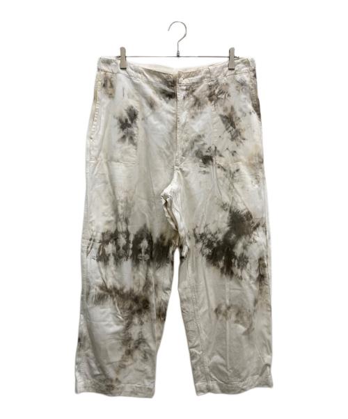 KAPITAL（キャピタル）KAPITAL (キャピタル) KOUNTRY REDUX タイダイパンツ ホワイト サイズ:-の古着・服飾アイテム