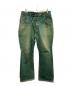KAPITAL（キャピタル）の古着「ピエロデニムパンツ」｜グリーン