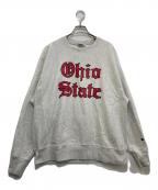 Champion REVERSE WEAVEチャンピオン リバース ウィーブ）の古着「プリントスウェット」｜グレー