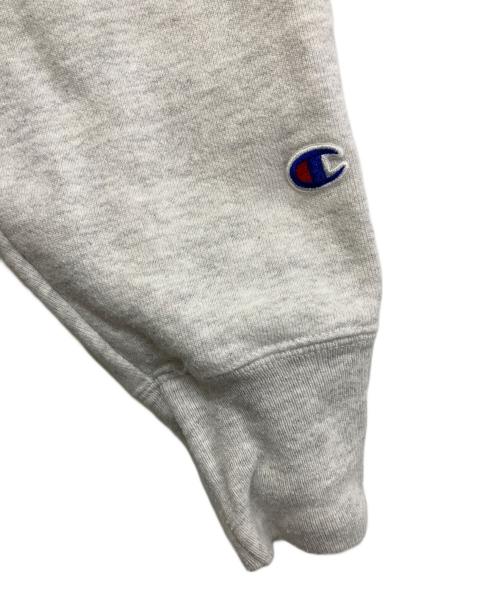 Champion REVERSE WEAVE（チャンピオン リバース ウィーブ）Champion REVERSE WEAVE (チャンピオン リバース ウィーブ) プリントスウェット グレー サイズ:LARGEの古着・服飾アイテム