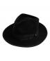STETSON（ステットソン）の古着「中折れハット」｜ブラック