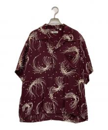 Sun Surf×JOURNAL STANDARD（サンサーフ×ジャーナルスタンダード）の古着「別注 レーヨンアロハシャツ」｜ボルドー
