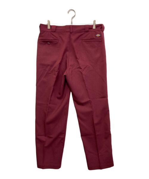 Dickies（ディッキーズ）Dickies (ディッキーズ) JOURNAL STANDARD relume (ジャーナルスタンダード レリューム) 別注 ワイドスラックス ボルドー サイズ:XLの古着・服飾アイテム