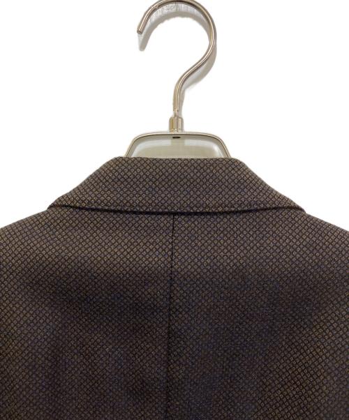 ETRO（エトロ）ETRO (エトロ) 裏地総柄2Bジャケット ブラウン サイズ:46の古着・服飾アイテム