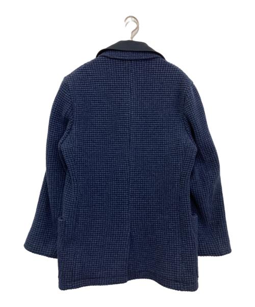 ETRO（エトロ）ETRO (エトロ) ライナー付ニットジャケット ネイビー サイズ:48の古着・服飾アイテム