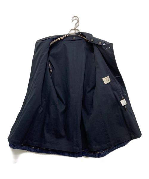 ETRO（エトロ）ETRO (エトロ) ライナー付ニットジャケット ネイビー サイズ:48の古着・服飾アイテム