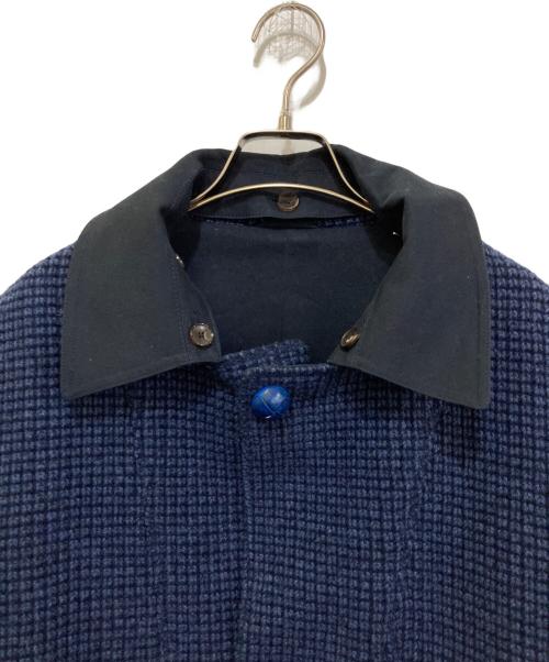 ETRO（エトロ）ETRO (エトロ) ライナー付ニットジャケット ネイビー サイズ:48の古着・服飾アイテム