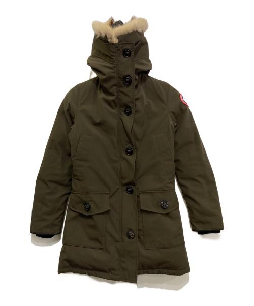 CANADA GOOSE（カナダグース）CANADA GOOSE (カナダグース) BRONTE PARKA　2603JL オリーブ サイズ:Sの古着・服飾アイテム