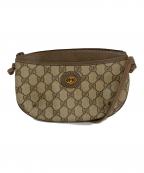 GUCCIグッチ）の古着「OLD GGプラス ショルダーバッグ 904.02.020」｜ベージュ