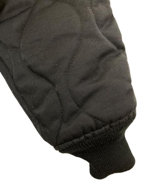 Schott（ショット）Schott (ショット) ONIONQUILTED JACKET OVAL CHENILLE LOGO 782-3252021 ブラック サイズ:Mの古着・服飾アイテム