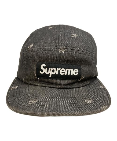 SUPREME（シュプリーム）SUPREME (シュプリーム) denim eye camp cap ブラックの古着・服飾アイテム
