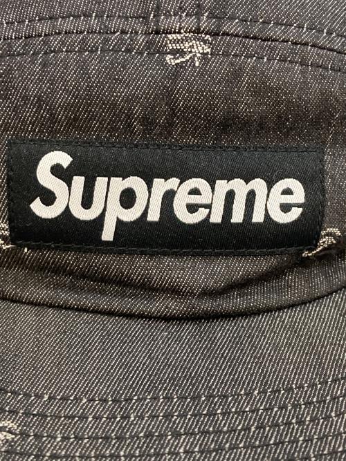 SUPREME（シュプリーム）SUPREME (シュプリーム) denim eye camp cap ブラックの古着・服飾アイテム