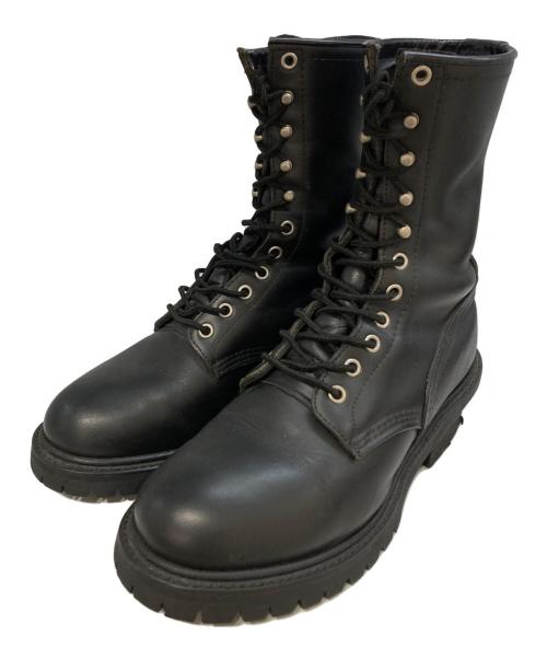 RED WING（レッドウィング）RED WING (レッドウィング) ナイフポケット付きロガーブーツ　8198 ブラック サイズ:不明(実寸をご参考下さい)の古着・服飾アイテム