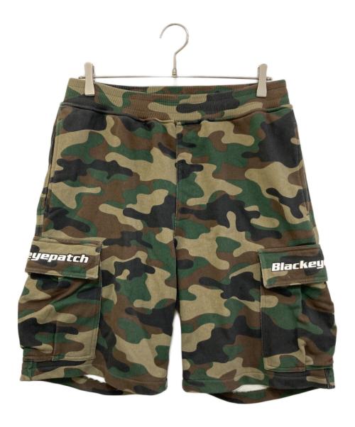 BlackEyePatch（ブラックアイパッチ）BlackEyePatch (ブラックアイパッチ) TACTICAL LOGO CARGO SHORTS カーキ サイズ:Lの古着・服飾アイテム