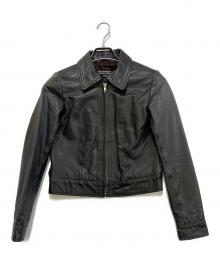 POLO JEANS CO.（ポロジーンズカンパニー）の古着「レザージャケット」｜ブラック
