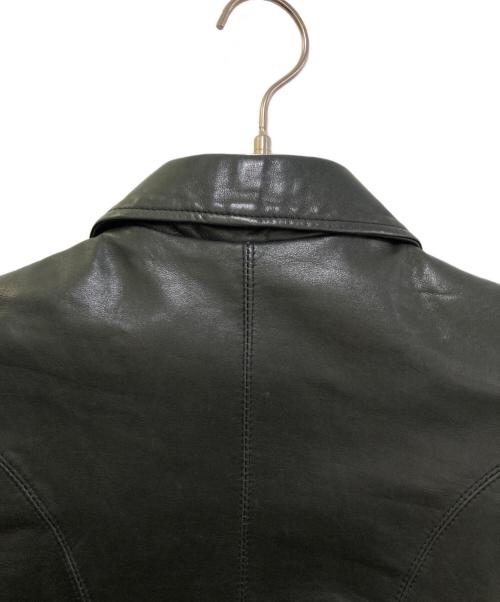 POLO JEANS CO.（ポロジーンズカンパニー）POLO JEANS CO. (ポロジーンズカンパニー) レザージャケット ブラック サイズ:Ｐの古着・服飾アイテム