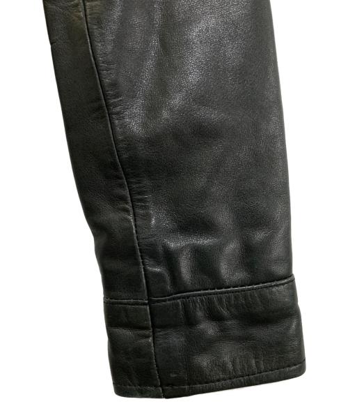 POLO JEANS CO.（ポロジーンズカンパニー）POLO JEANS CO. (ポロジーンズカンパニー) レザージャケット ブラック サイズ:Ｐの古着・服飾アイテム