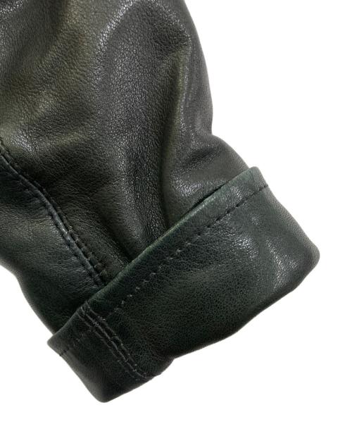 POLO JEANS CO.（ポロジーンズカンパニー）POLO JEANS CO. (ポロジーンズカンパニー) レザージャケット ブラック サイズ:Ｐの古着・服飾アイテム