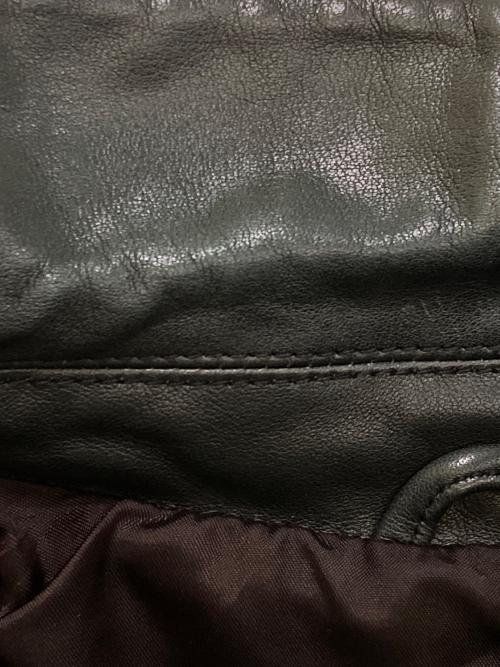 POLO JEANS CO.（ポロジーンズカンパニー）POLO JEANS CO. (ポロジーンズカンパニー) レザージャケット ブラック サイズ:Ｐの古着・服飾アイテム