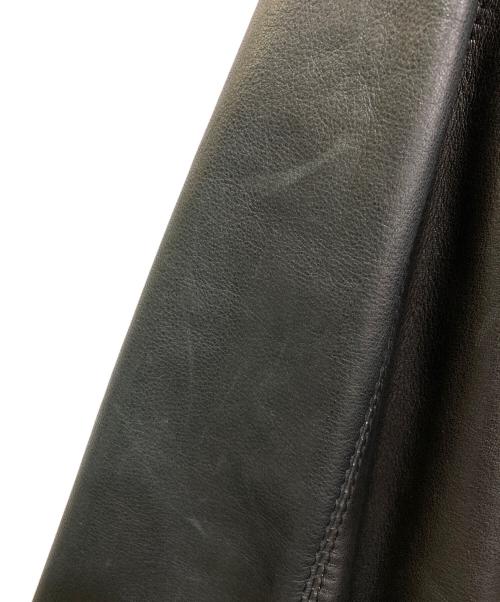 POLO JEANS CO.（ポロジーンズカンパニー）POLO JEANS CO. (ポロジーンズカンパニー) レザージャケット ブラック サイズ:Ｐの古着・服飾アイテム