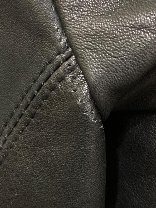 POLO JEANS CO.（ポロジーンズカンパニー）POLO JEANS CO. (ポロジーンズカンパニー) レザージャケット ブラック サイズ:Ｐの古着・服飾アイテム