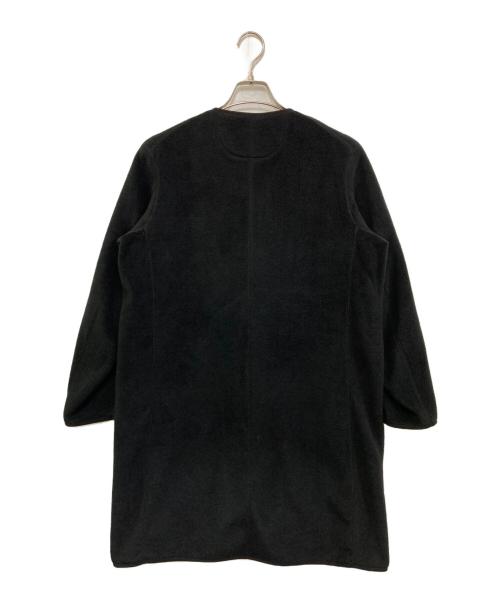 DANTON（ダントン）DANTON (ダントン) フリースカラーレスコート　JD-8992 ブラック サイズ:38の古着・服飾アイテム