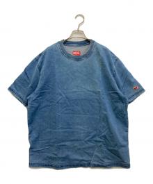 DIESEL（ディーゼル）の古着「D-BIGGOR-NE TRACK DENIM T-SHIRT　069YN」｜インディゴ