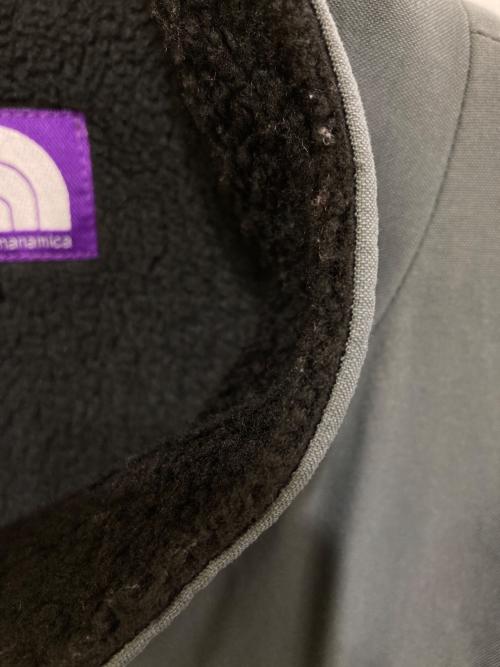 THE NORTHFACE PURPLELABEL（ザ・ノースフェイス パープルレーベル）THE NORTHFACE PURPLELABEL (ザ・ノースフェイス パープルレーベル) Field Denali Jacket ブラック×グレー サイズ:XLの古着・服飾アイテム