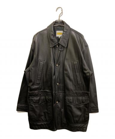中古・古着通販】INTERMEZZO (インターメッツォ) ラムレザーコート