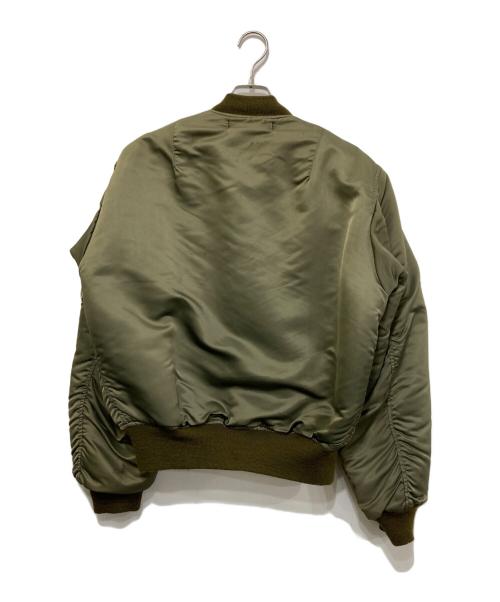 C.A.B.CLOTHING（キャブクロージング）C.A.B.CLOTHING (キャブクロージング) B-15B フライトジャケット カーキ サイズ:40の古着・服飾アイテム