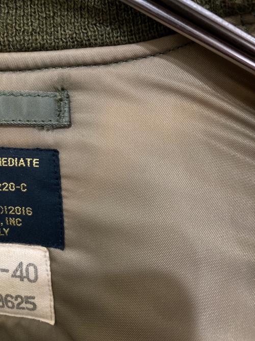 C.A.B.CLOTHING（キャブクロージング）C.A.B.CLOTHING (キャブクロージング) B-15B フライトジャケット カーキ サイズ:40の古着・服飾アイテム