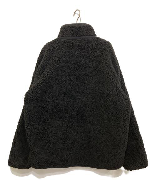 NANGA（ナンガ）NANGA (ナンガ) WIND AND SEA (ウィンダンシー) BOA FLEECE JACKET ブラック サイズ:Lの古着・服飾アイテム