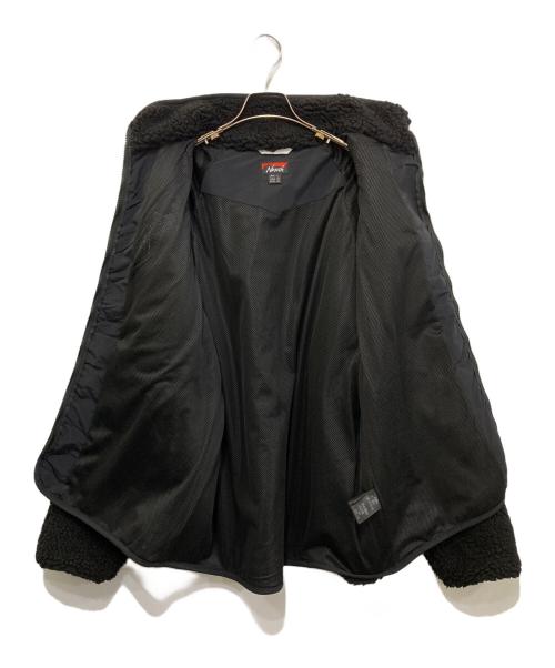 NANGA（ナンガ）NANGA (ナンガ) WIND AND SEA (ウィンダンシー) BOA FLEECE JACKET ブラック サイズ:Lの古着・服飾アイテム