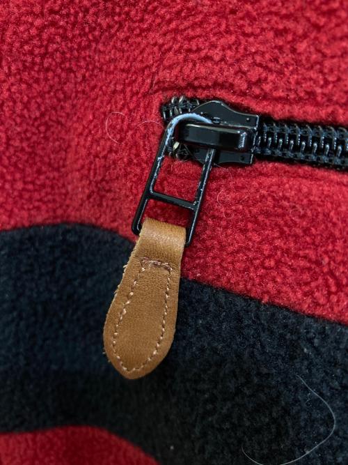 POLO RALPH LAUREN（ポロ・ラルフローレン）POLO RALPH LAUREN (ポロ・ラルフローレン) フリースプルオーバー レッド サイズ:LLの古着・服飾アイテム