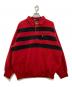 POLO RALPH LAUREN（ポロ・ラルフローレン）の古着「フリースプルオーバー」｜レッド
