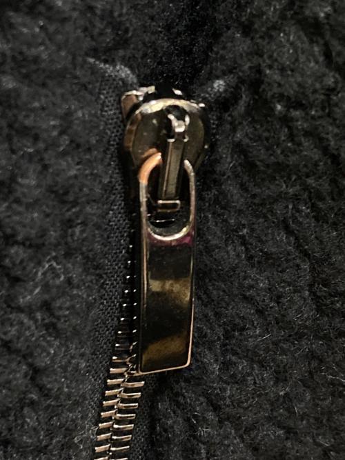 TAGLIATORE（タリアトーレ）TAGLIATORE (タリアトーレ) CURTIS ボアジャケット ブラック サイズ:44の古着・服飾アイテム