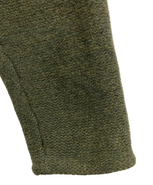 J.CREW（ジェイクルー）J.CREW (ジェイクルー) 90's ジップアップニットジャケット オリーブ サイズ:Lの古着・服飾アイテム