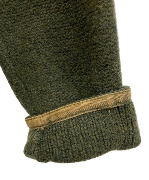 J.CREW（ジェイクルー）J.CREW (ジェイクルー) 90's ジップアップニットジャケット オリーブ サイズ:Lの古着・服飾アイテム