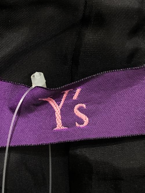 Y's（ワイズ）Y's (ワイズ) スエードタッチライダースジャケット ブラック サイズ:1 未使用品の古着・服飾アイテム