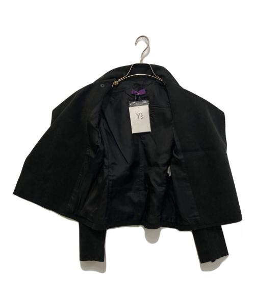 Y's（ワイズ）Y's (ワイズ) スエードタッチライダースジャケット ブラック サイズ:1 未使用品の古着・服飾アイテム