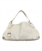 Salvatore Ferragamoサルヴァトーレ フェラガモ）の古着「ガンチーニストラップワンハンドルバッグ　A911」｜アイボリー