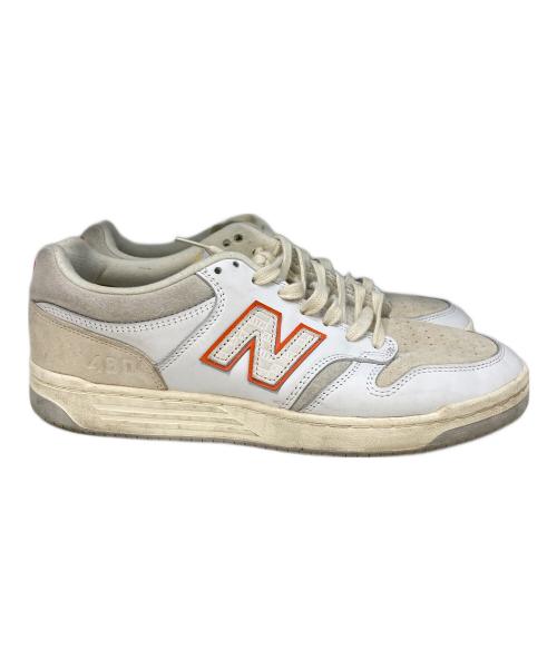 NEW BALANCE（ニューバランス）NEW BALANCE (ニューバランス) KITH (キス) Numeric 480 Madison Square Garden　NM480NYK ホワイト サイズ:28.5の古着・服飾アイテム
