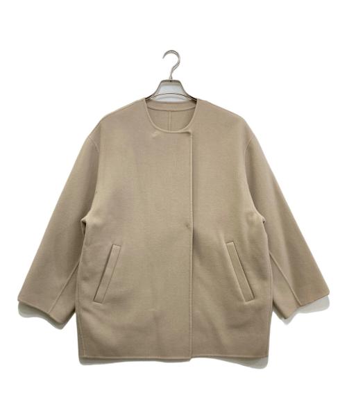 SLOBE IENA（スローブ イエナ）SLOBE IENA (スローブ イエナ) HAMILTONダブルフェイスショートコート ベージュ サイズ:不明(実寸をご参考下さい)の古着・服飾アイテム