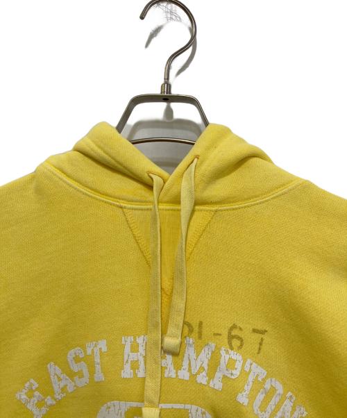 POLO RALPH LAUREN（ポロ・ラルフローレン）POLO RALPH LAUREN (ポロ・ラルフローレン) プルオーバーパーカー イエロー サイズ:Mの古着・服飾アイテム