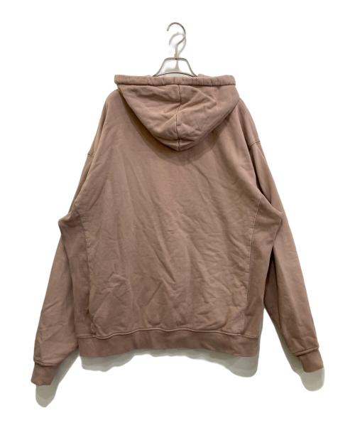 KITH（キス）KITH (キス) Wilson Williams IV Hoodie ハーフボタンパーカー ピンク サイズ:XLの古着・服飾アイテム