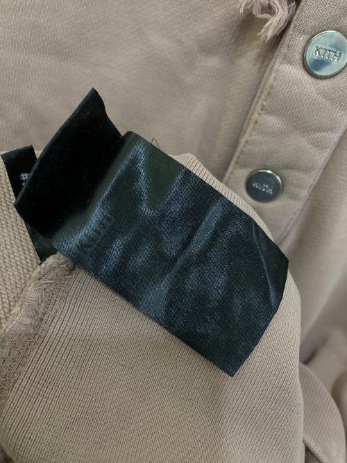 KITH（キス）KITH (キス) Wilson Williams IV Hoodie ハーフボタンパーカー ピンク サイズ:XLの古着・服飾アイテム