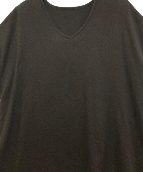tamaki niime（タマキ ニイメ）tamaki niime (タマキ ニイメ) アルパカコットンノースリーブワンピース ブラック サイズ:Ｆの古着・服飾アイテム