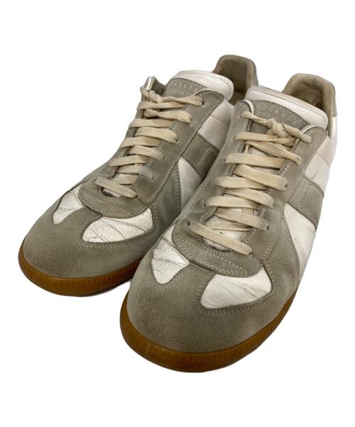 Maison Margiela（メゾンマルジェラ）Maison Margiela (メゾンマルジェラ) replicaジャーマントレーナー　S57WS0236 グレー×ホワイト サイズ:42の古着・服飾アイテム